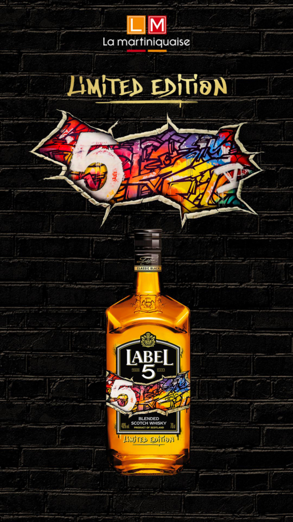 Édition limitée Label 5 "Street art". Création design pack et vidéo promotionnelle par l