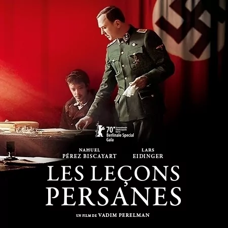 Les Leçons Persanes, affiche de cinéma, film distribué par KMBO - Affiche française créée par l