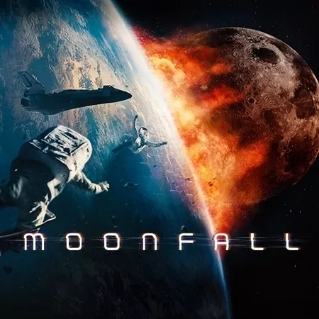 Moonfall, affiche de cinéma, film distribué par Metropolitan Filmexport - Affiche française créée par l