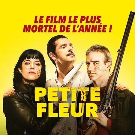 Petite fleur, affiche cinéma pour la France - distributeur KMBO - création agence Les Aliens - site lesaliens.com, vignette projet