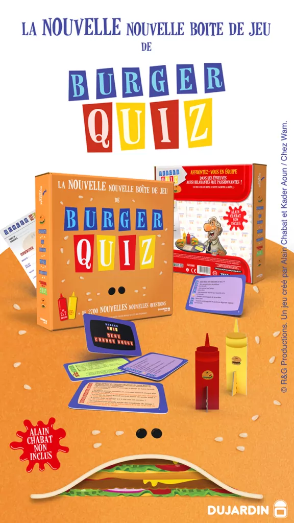 JEUX DUJARDIN BURGER QUIZ Motion design